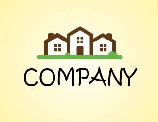 Family houses - projektowanie logo - konkurs graficzny